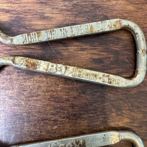 Vintage 50s 60s Bottle Cap Openers Coors Beer & B-1 Lemon Lime Soda Advertising‎ - Picture 2 of 6